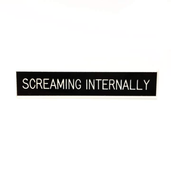 screaming internally pin