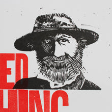 Walt Whitman - letterpress poster 11 x 14"