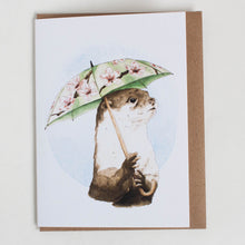 umbrella otter card