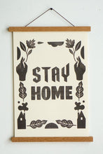Stay Home print 12x18"